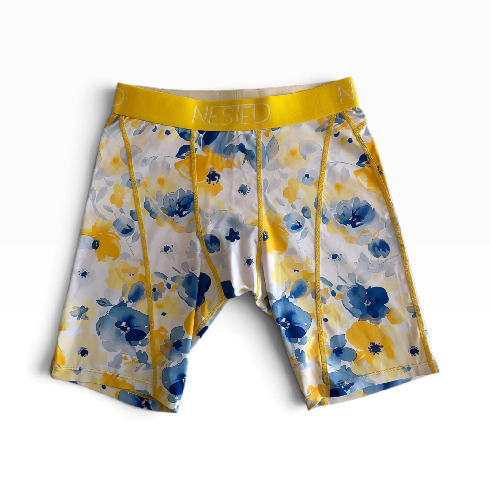 Nested Floral motocross boxer briefs