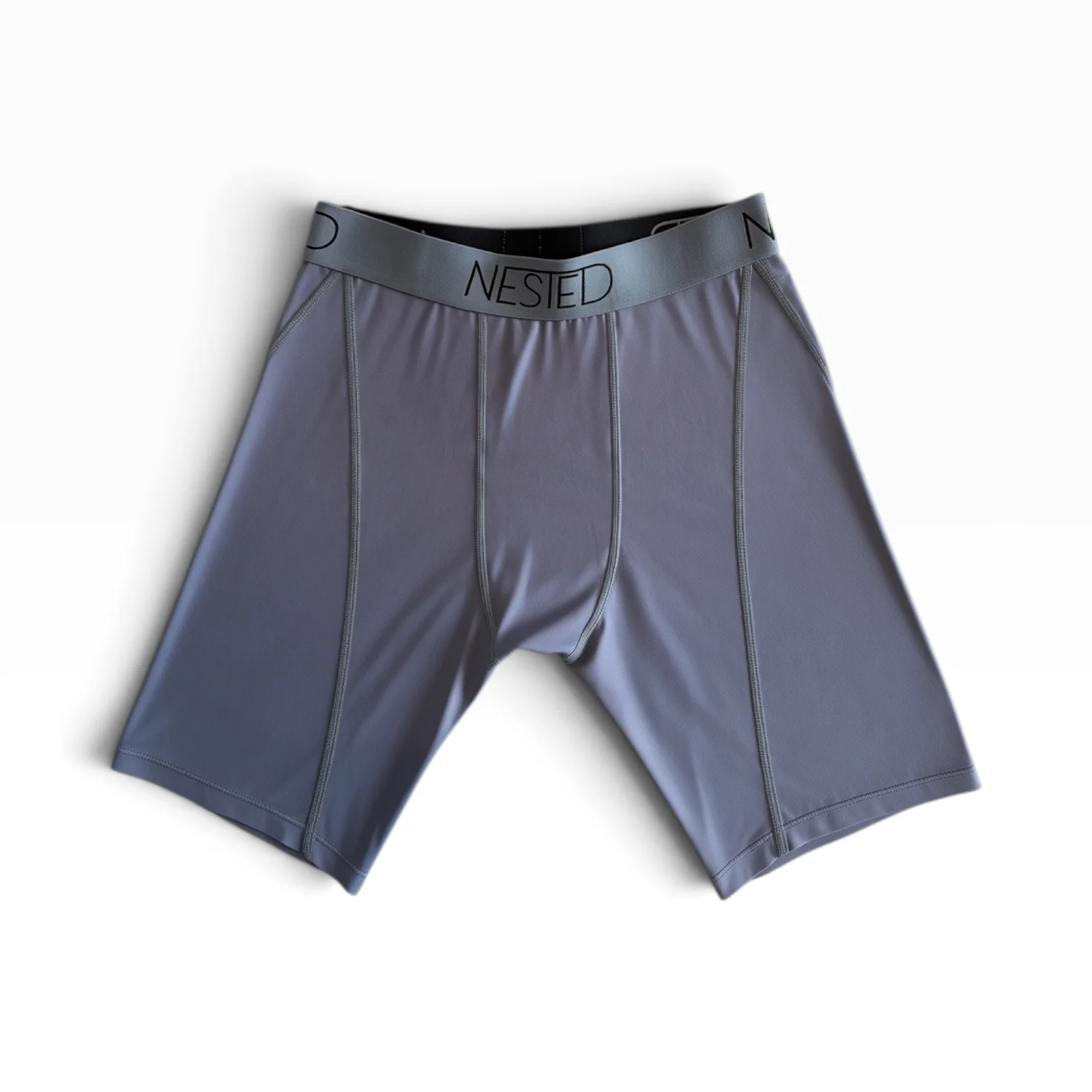Nested Industrial Grey motocross boxer briefs