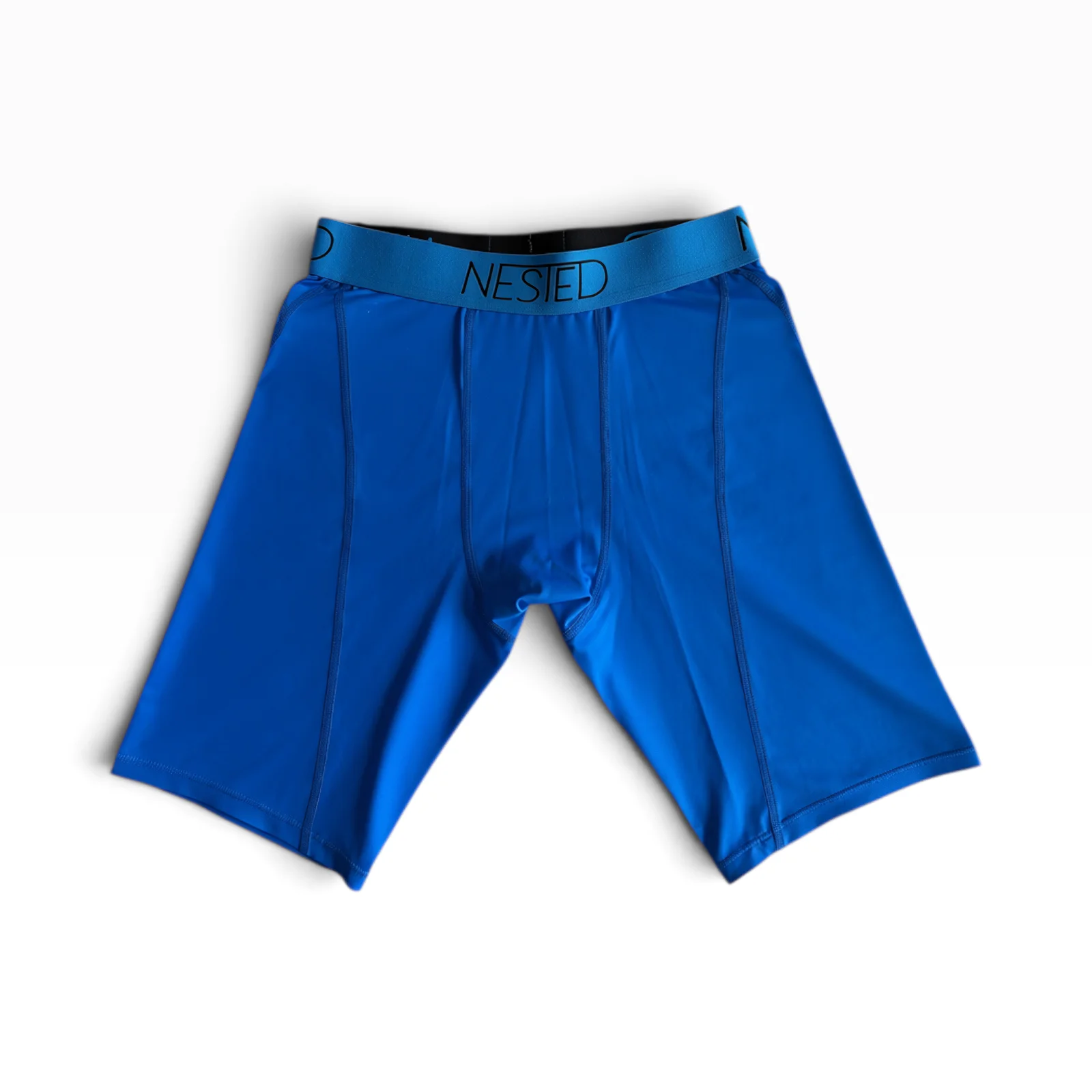 Nested Solid Blue motocross boxer briefs